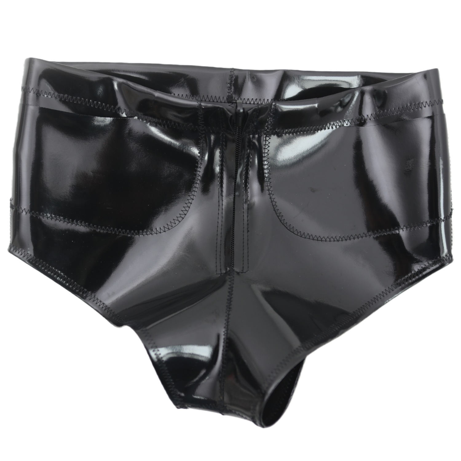 Street Fashion Women - Shorts Brilhantes Unissex com Bolsos, Cintura