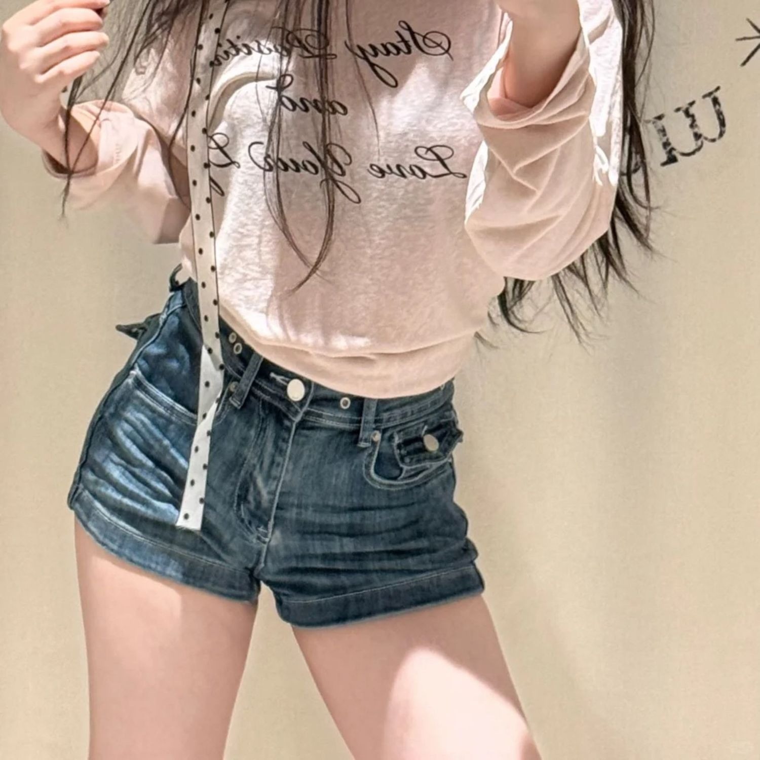 Street Fashion Korean Girl - Novos Shorts Femininos 2026: Moda Coreana