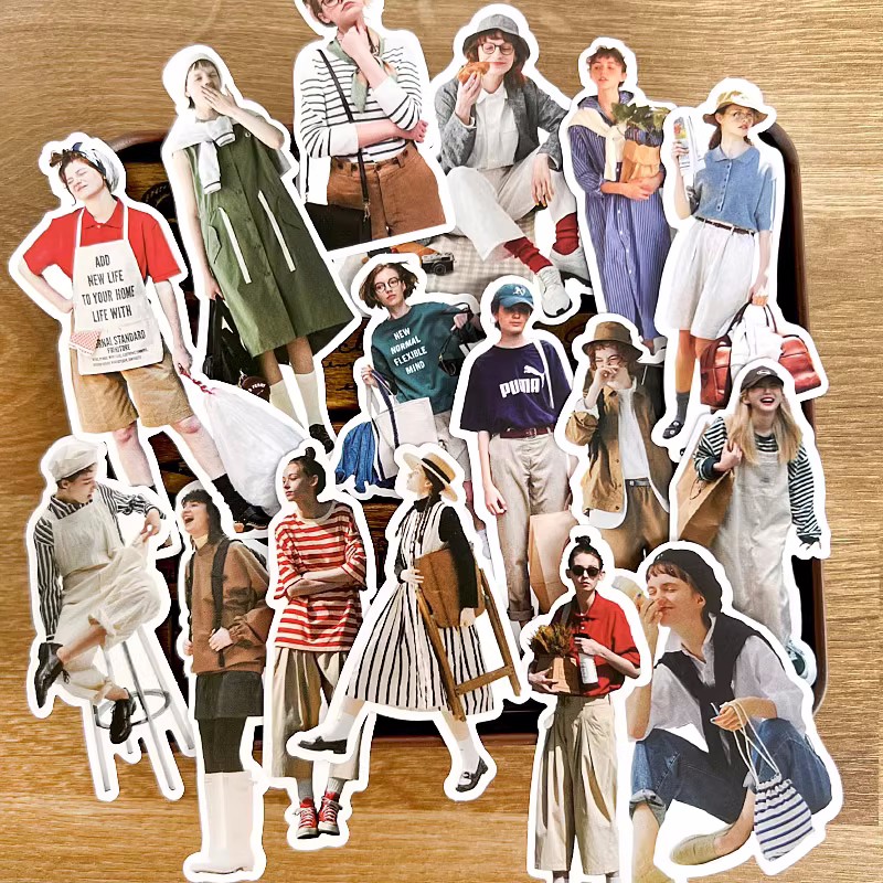 26 peças de Adesivos Femininos - Street Fashion Magazines avaliação e preço