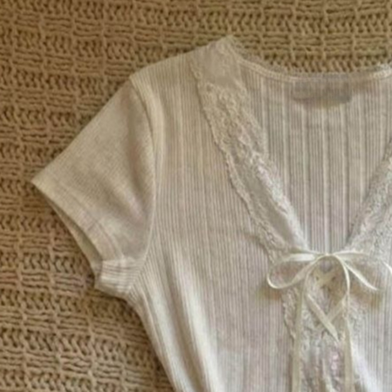 Camiseta Feminina de Manga Cur - Street Fashion Korean Girl avaliação e preço