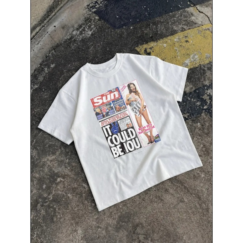 Camiseta Feminina Vintage com  - Street Fashion Magazines avaliação e preço