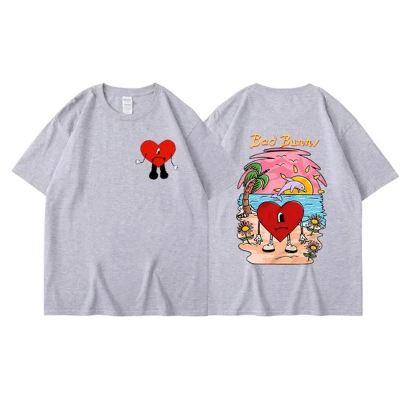 Camiseta Feminina Bad Bunny Ta - Street Fashion Asian Men avaliação e preço