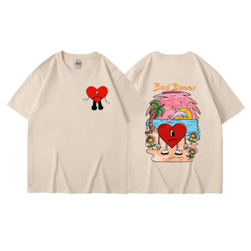 Camiseta Feminina Bad Bunny Ta - Street Fashion Asian Men avaliação e preço
