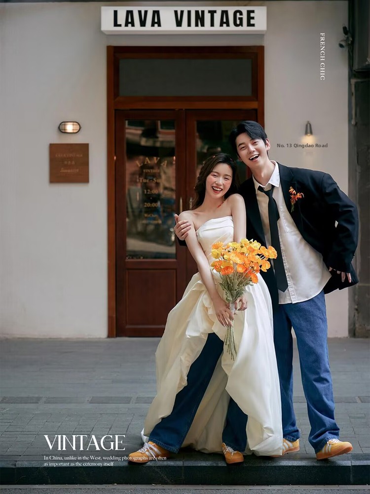 Vestido de Casamento Estilo Co - Street Fashion Couple avaliação e preço