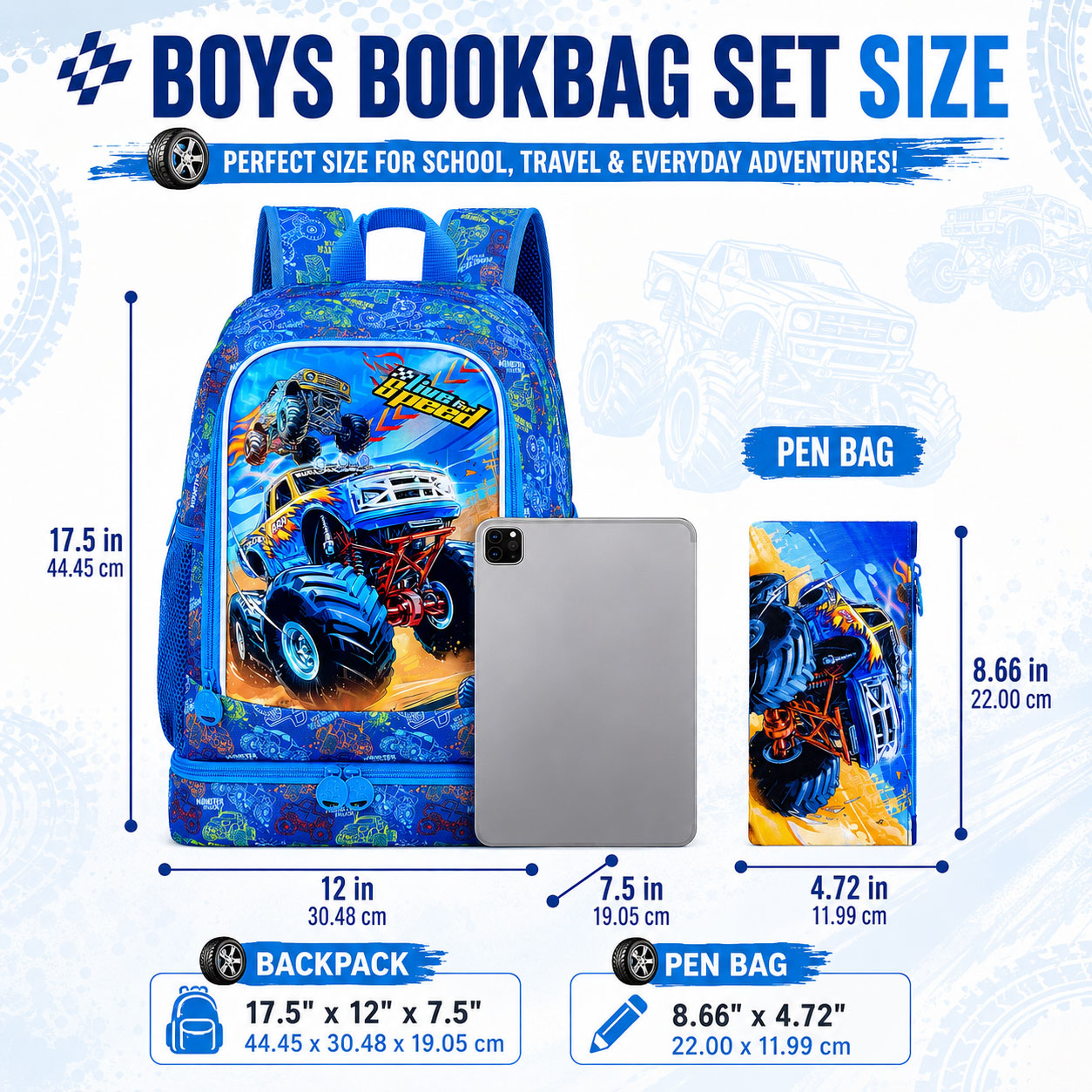 Conjunto de Mochilas 2 em 1 pa - Street Fashion Kids avaliação e preço