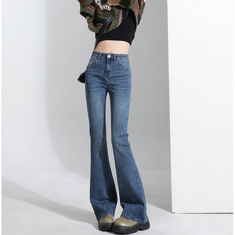 Calça Jeans Feminina Clássica  - Street Fashion Korean Girl avaliação e preço