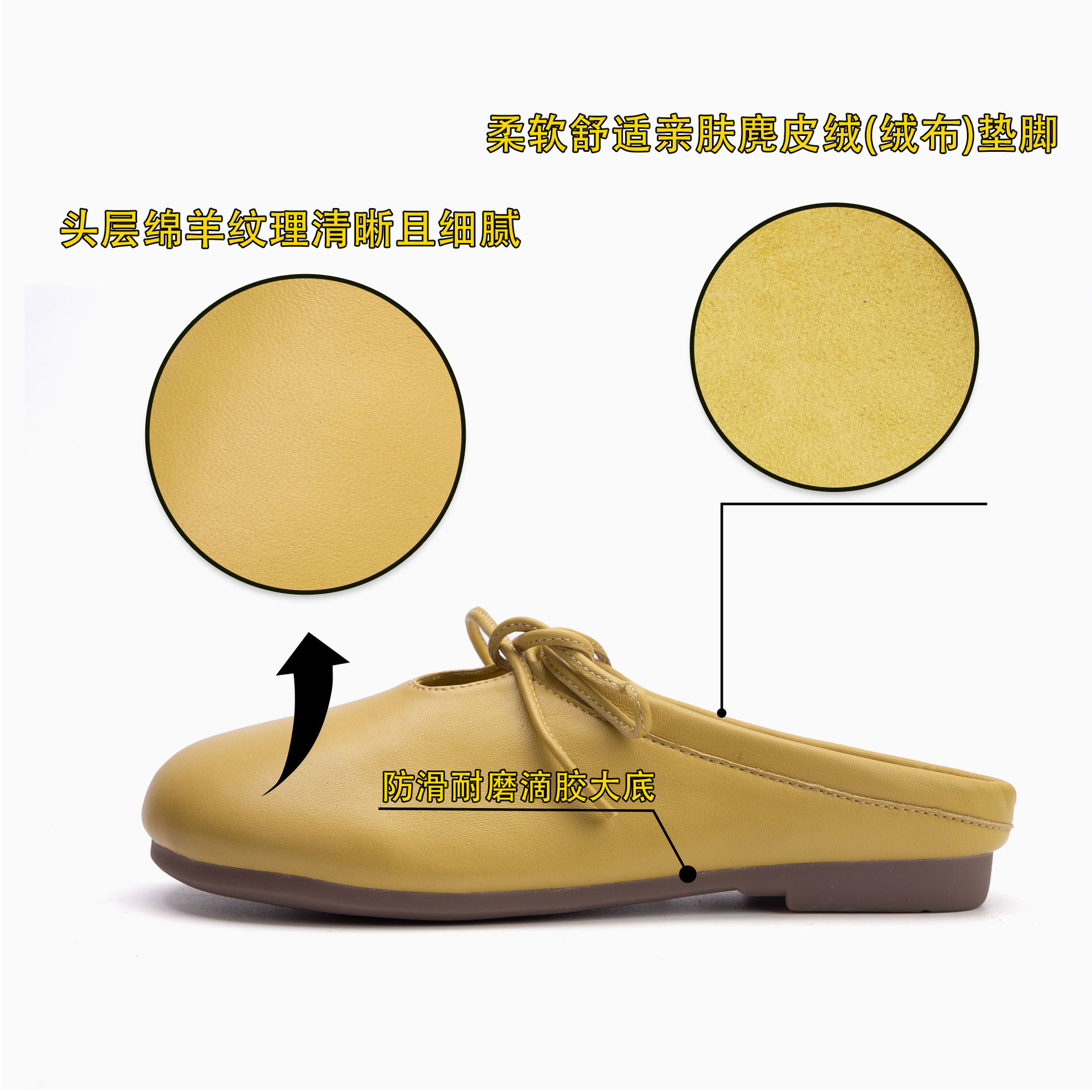 Careaymade-chinelos de pele de - Street Fashion Kids avaliação e preço