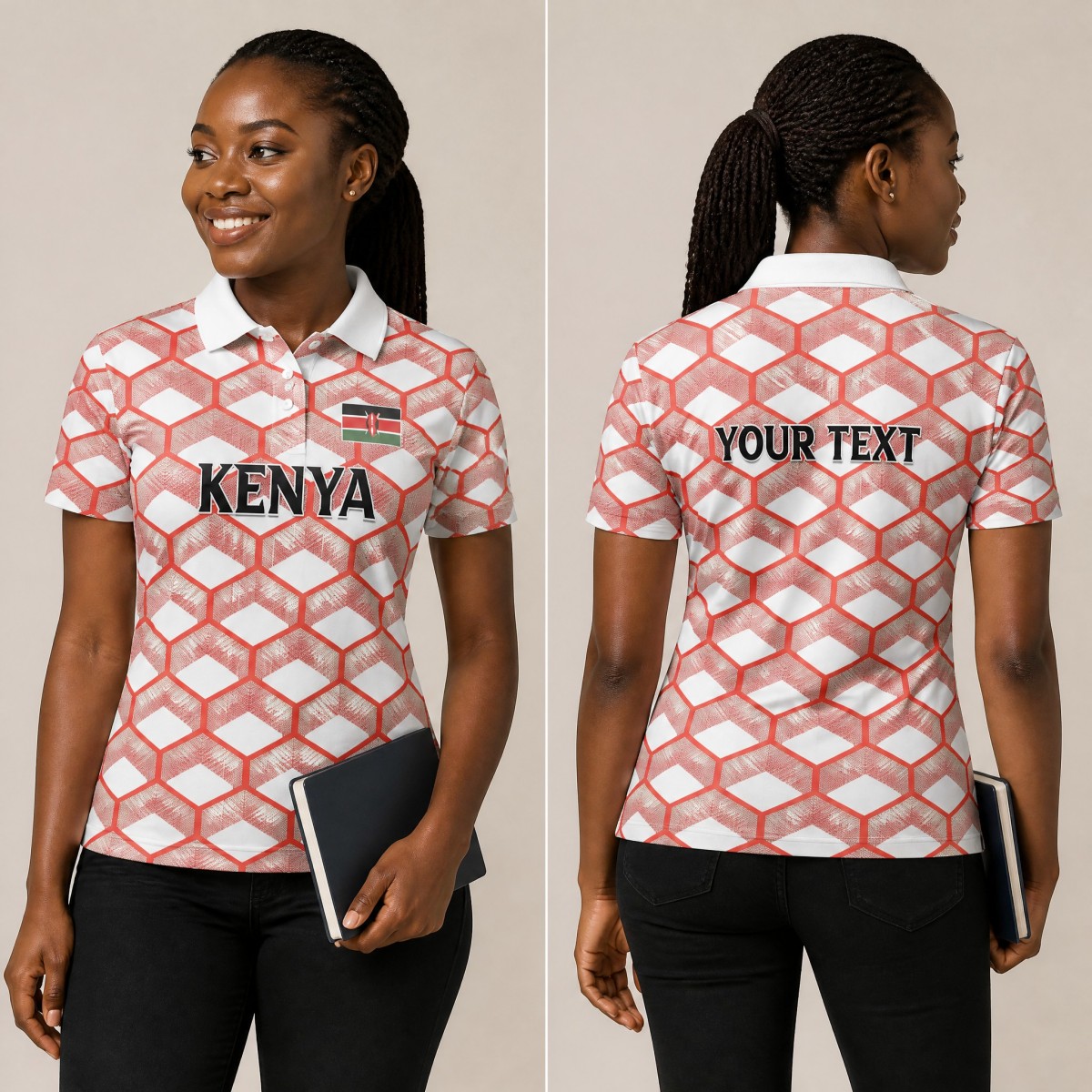 Camisa Polo Feminina de Verão  - Street Fashion Kenya avaliação e preço