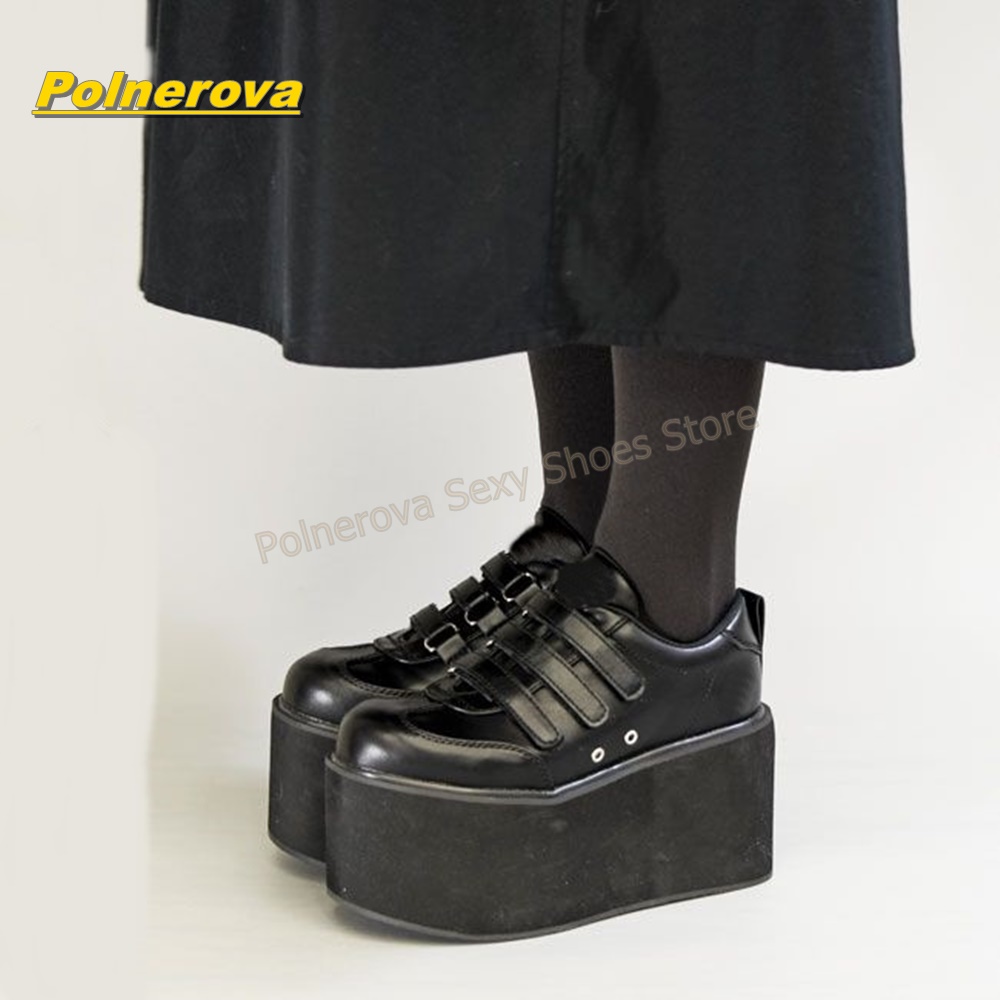 Tênis Plataforma Gótico Doce c - Street Fashion Couple avaliação e preço