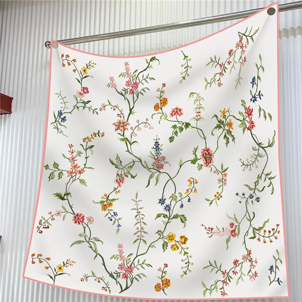 Lenço de pássaro floral francê - French Street Fashion avaliação e preço